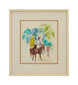 Playboy | LeRoy Neiman Morocco Number Nine Drawing
