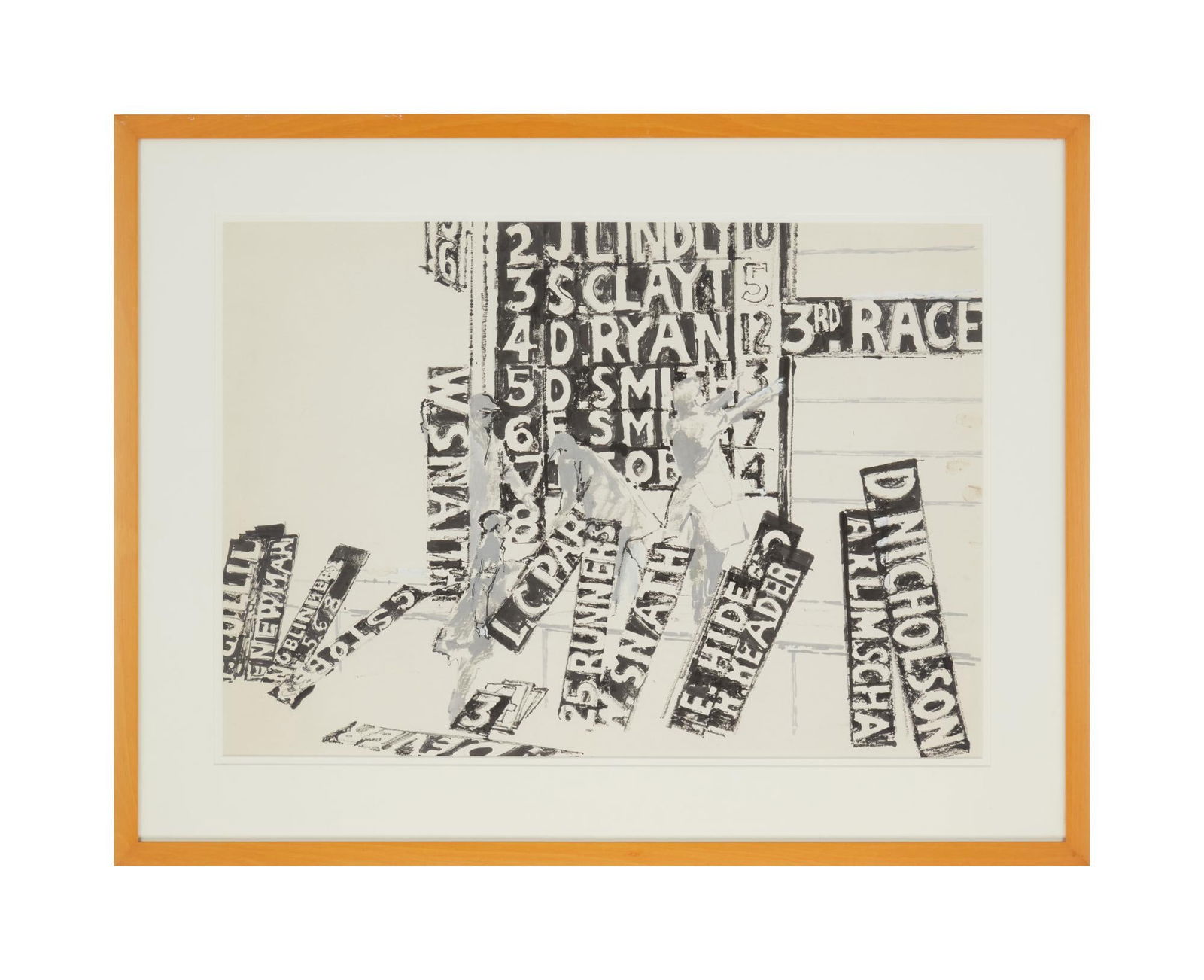 Playboy | LeRoy Neiman Steeplechase Drawing (1 of 3)