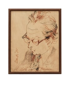 Playboy | LeRoy Neiman Arnold Roth Portrait Drawing