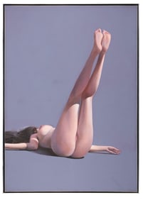 Playboy | Martin Hoffman Nude Legs Up Painting