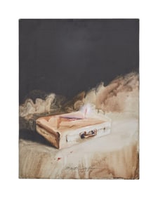 Playboy | Martin Hoffman Suitcase Painting
