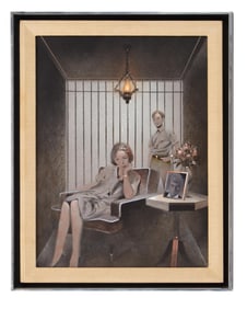 Playboy | Martin Hoffman Antelope Cage Drawing
