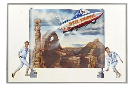 Playboy | Melinda Bordelon Evel Knievel Painting