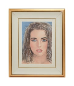 Playboy | Pater Sato Pastel February 1989 Femal Figure Drawing