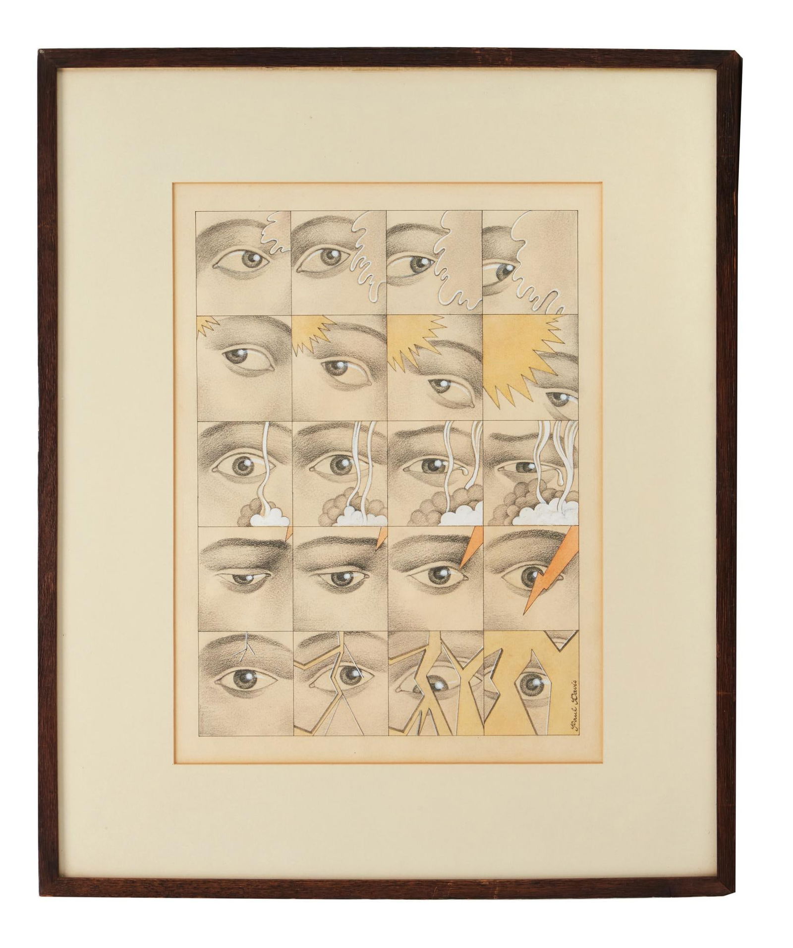 Playboy | Paul Davis Eyes Drawing (1 of 4)