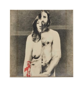 Playboy | Paul Giovanopoulos Woman and Man Painting