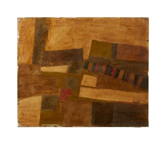 Playboy | Ralph Arnold Mixed Media Abstract Collage Artwork