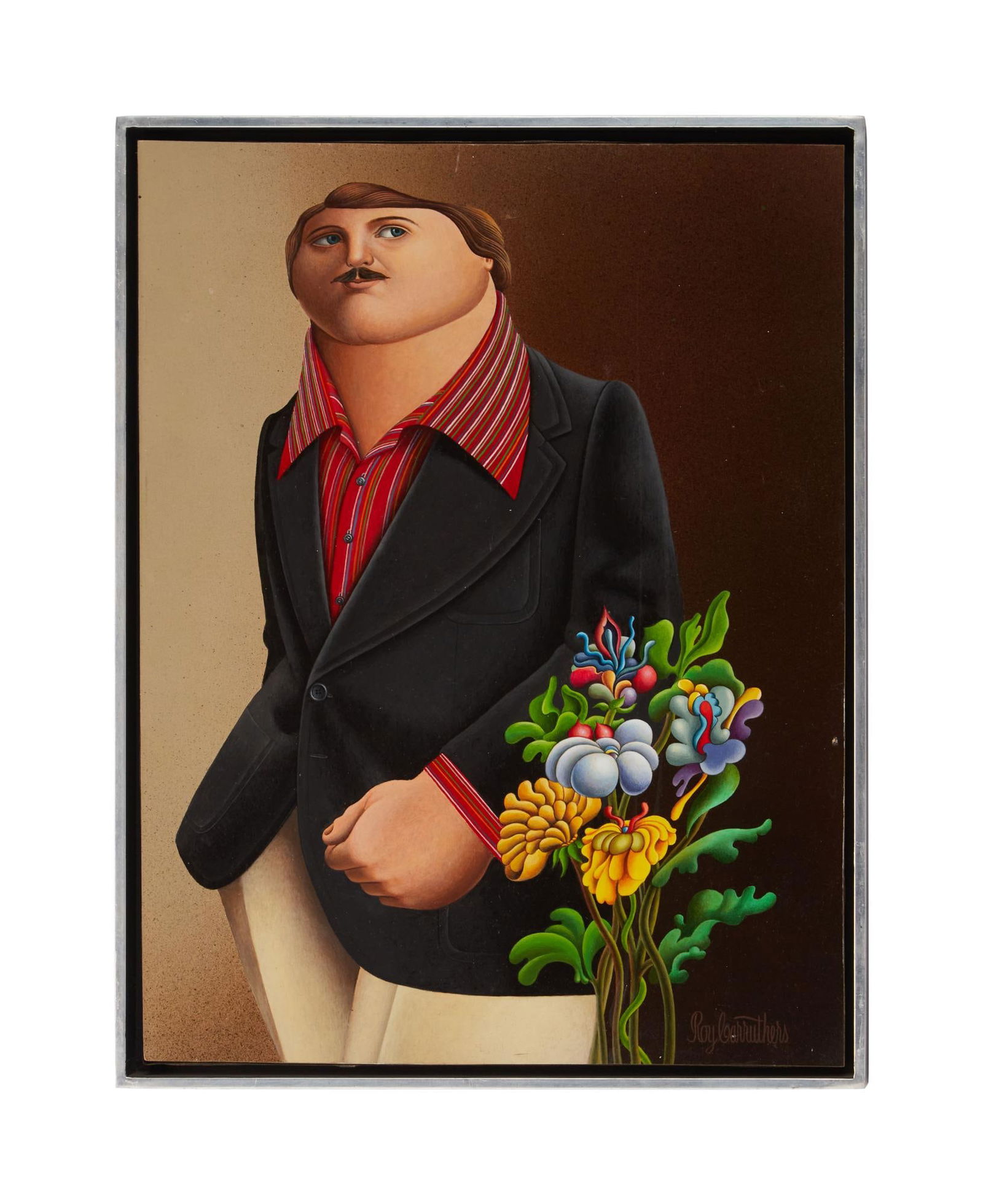 Playboy | Roy Carruthers Black Magic Fashion Painting (1 of 4)