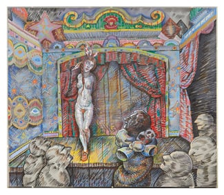 Playboy | Seymour Rosofsky Stage Drawing