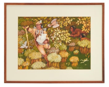 Playboy | Sharleen Pederson Native Americans Drawing