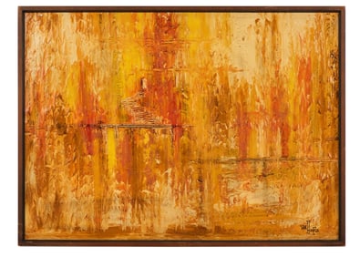 Playboy | Van Hoople Landscape Reflections Painting