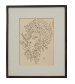 Playboy | Virgil Burnett Tree Man Drawing