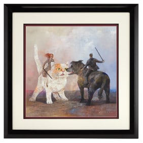 Playboy | Wiktor Sadowski Cat and Dog Drawing