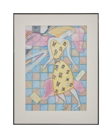 Playboy | Will Northerner Female Figure Watercolor Drawing