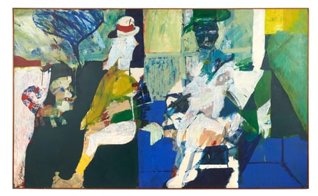 Playboy | 20th Century Abstract Figural Painting