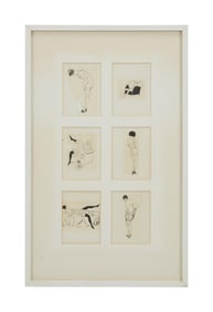 Playboy | 20th Century "Les Girls from La Vie Parisienne" Pictorial Drawings (6)