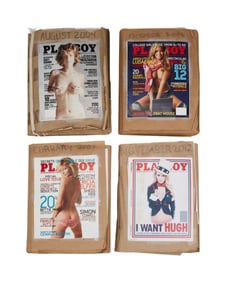 Playboy | Four Original Playboy Magazine Issue Mock-Ups (aka Brown Books)