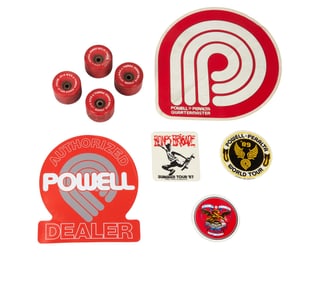 Powell-Peralta | Vintage Steve Deangelo "Deano" Model Skateboard Wheels with Stickers