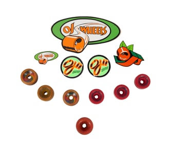 Santa Cruz | Vintage OJ II Wheels and Stickers