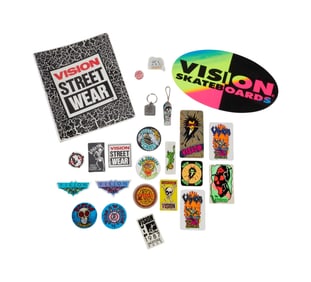 Vision | Vintage Stickers, Catalog, and Keychains
