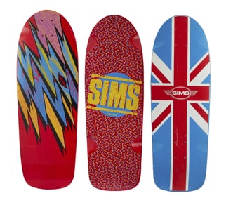 Sims| NOS Skateboard Decks (3)