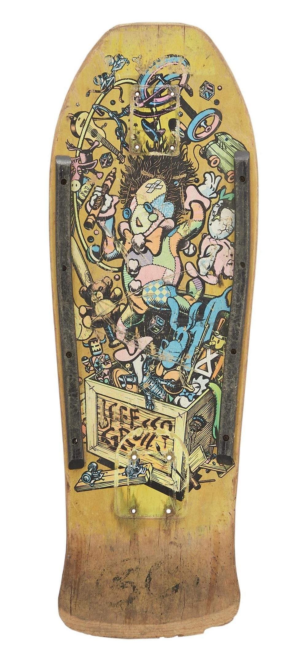 Schmitt Stix | Jeff Grosso "Ragdoll" Skateboard Deck (1 of 8)