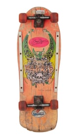 Madrid | Beau Brown "Bat and Skulls" Skateboard