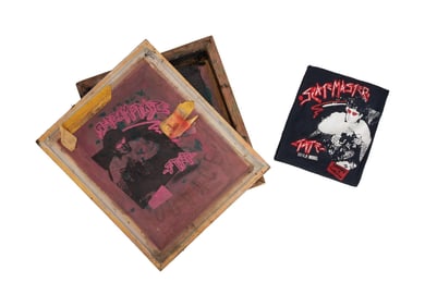 Skatemaster Tate | Vintage Thrasher Magazine "Skate Rock Vol. 4" T-Shirt and Printing Screens