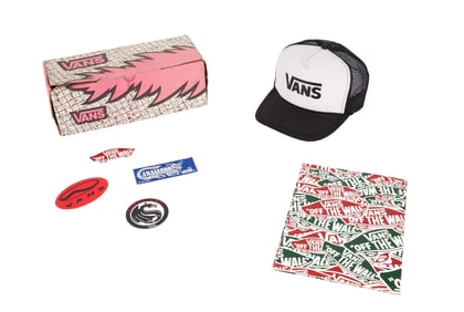 Vans | Vintage Baseball Cap and Shoe Box