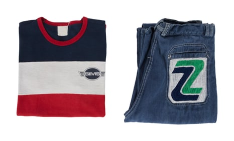 Vintage 70s Era Jeans and T-Shirt