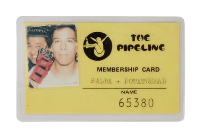 Steve Alba | Pipeline Skatepark ID with T-Shirt and Stickers