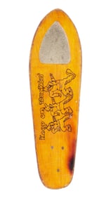 Homemade | Grateful Dead Themed "Keep on Truckin" Skateboard