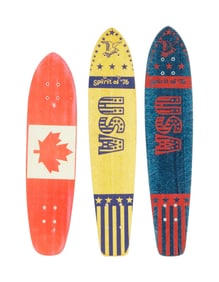 Vintage Fiberglass Skateboard Decks