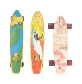 Vintage Fiberglass Skateboards (3)