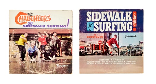Vintage Skateboarding-Themed Records