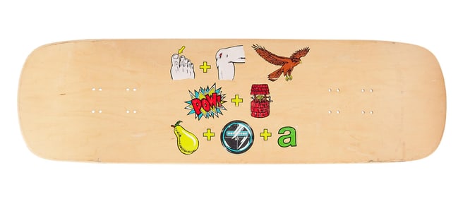 Tony Hawk | 1991 Powell-Peralta "Pictograph" Skateboard Deck