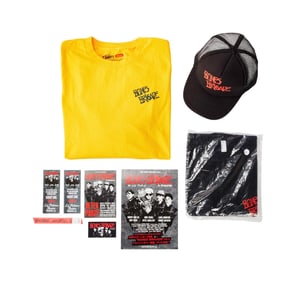 Tony Hawk | "Bones Brigade: An Autobiography" Signed Film Promo Poster with T-Shirts (2), Baseball