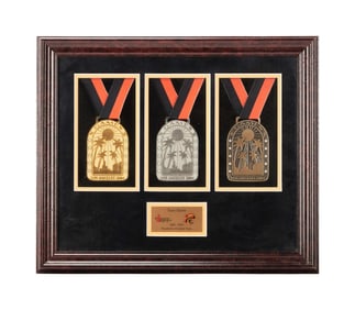 Tony Hawk | 2004 X Games 10-Year Anniversary Medals Plaque