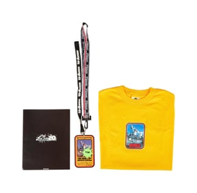 Tony Hawk | 2002 20th Anniversary Celebration Lanyard, T-Shirt, and Brochure