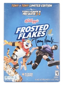 Tony Hawk | Signed Limited-Edition Frosted Flakes Cereal Box (C)