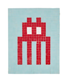 Invader | PA-710 Original Paris France Street Art Mosaic