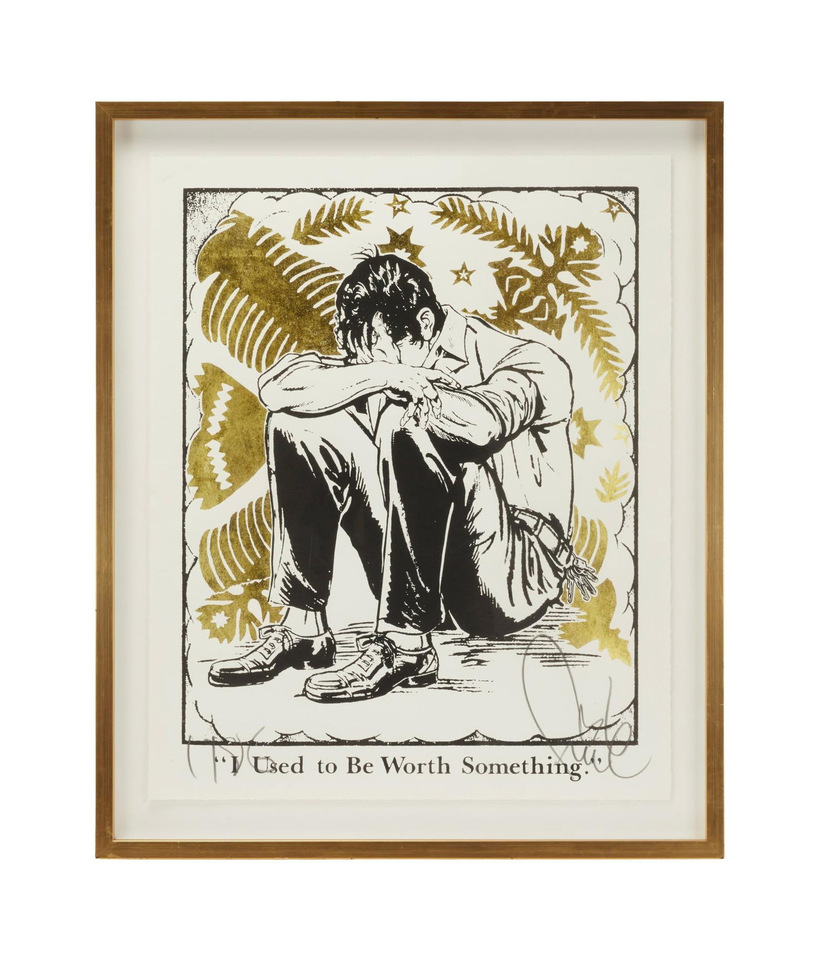 Faile | Signed "I Used to Be Worth Something" Print (1 of 3)