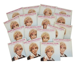 Joan Rivers | 1977 "Happy Birthday, _______" 45 RPM Personalized Birthday Cards