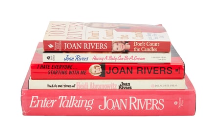 Joan Rivers | Five Books by Rivers, with One Signed