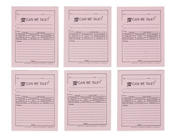 Joan Rivers | Vintage "Can We Talk?" Message Pads
