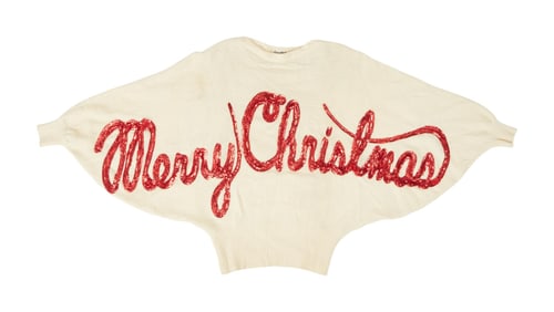 Joan Rivers | "Pee-wee's Playhouse Christmas Special" Worn Amen Wardy Sweater