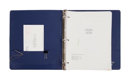 Joan Rivers | "Sally Marr...and Her Escorts" Annotated Working Script and Tony Nomination Letter