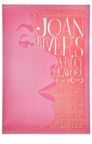 Joan Rivers | "A Piece of Work" U.S. One Sheet Film Poster