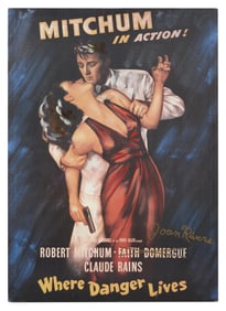 Joan Rivers | Robert Mitchum Joke Poster
