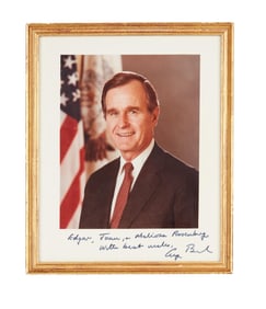 Joan Rivers | President George H.W. Bush Signed Photo